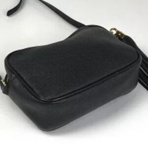 Gucci Black Soho Bag Crossbody Shoulder Leather